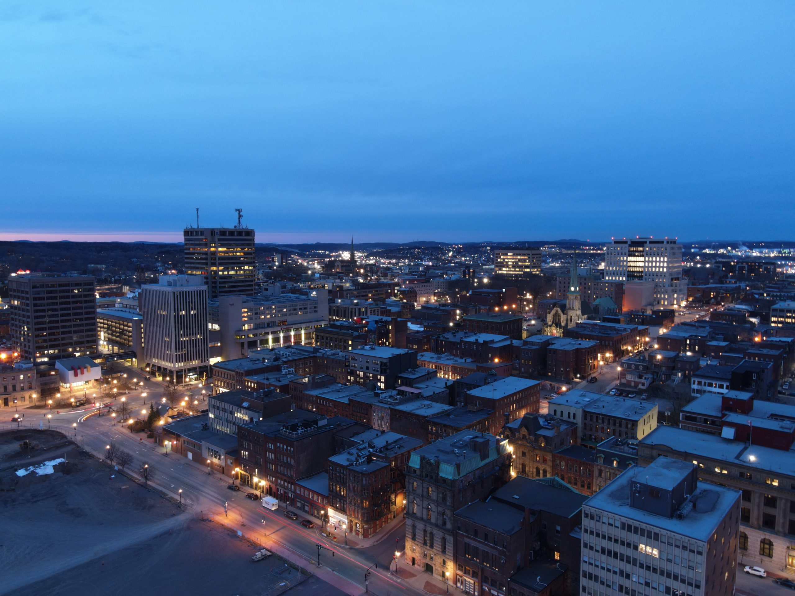 Saint John from viewpoint